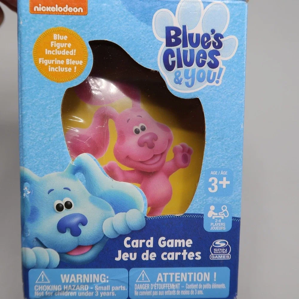 Blues Clues & You Card Game‎ with Blue Figure Sealed cards Ages 3+